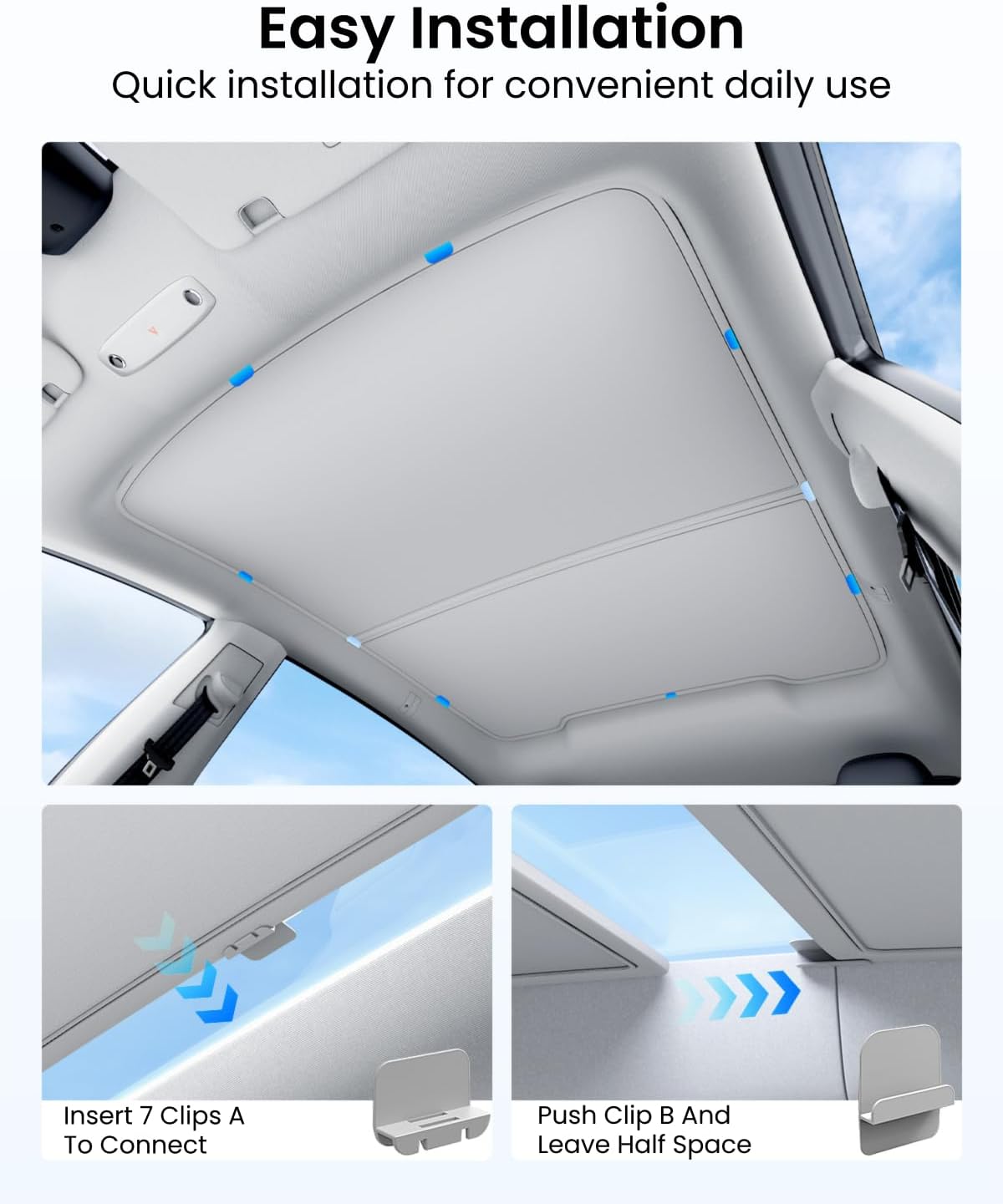 Roof Sunshade for Tesla Model Y Juniper (2025–2026)