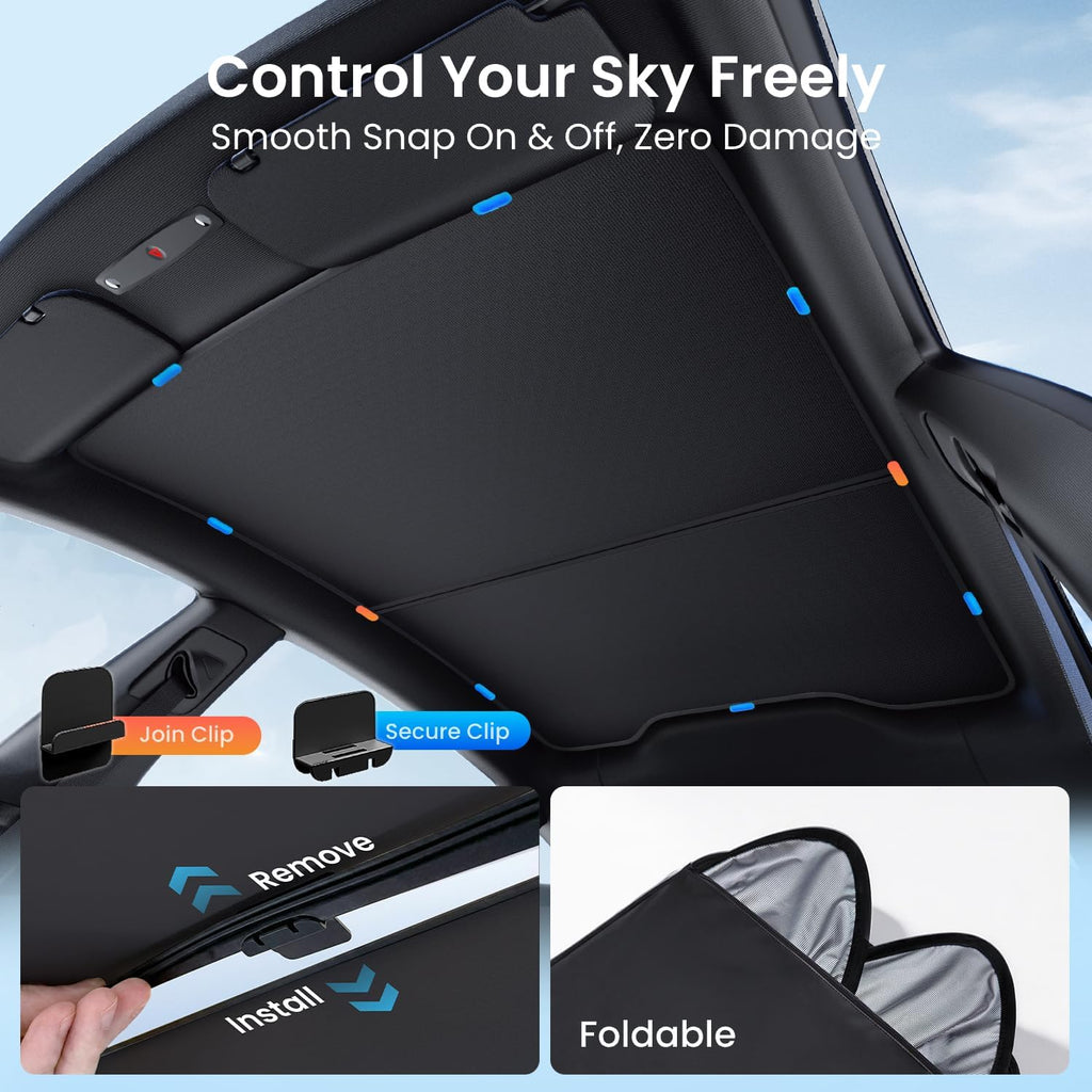 Roof Sunshade for Tesla Model Y Juniper (2025–2026)