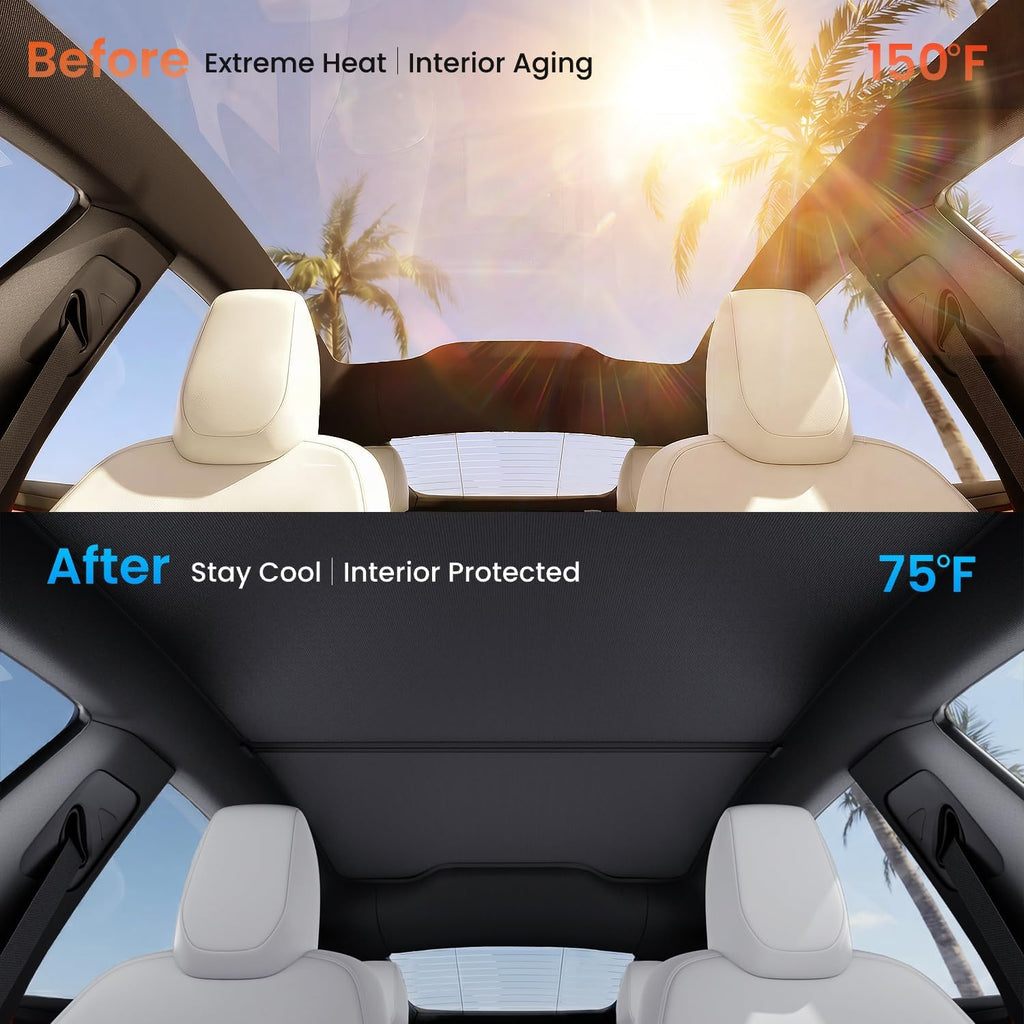 Roof Sunshade for Tesla Model Y Juniper (2025–2026)