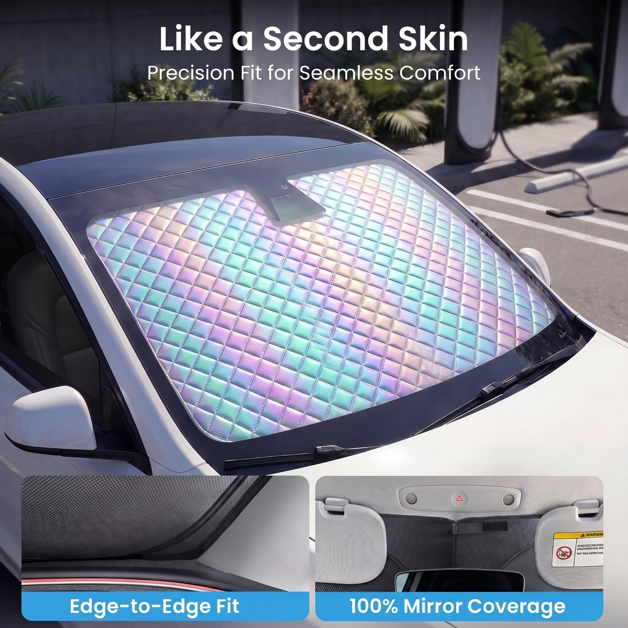 Windshield Sunshade for Tesla Model Y Juniper (2025–2026)