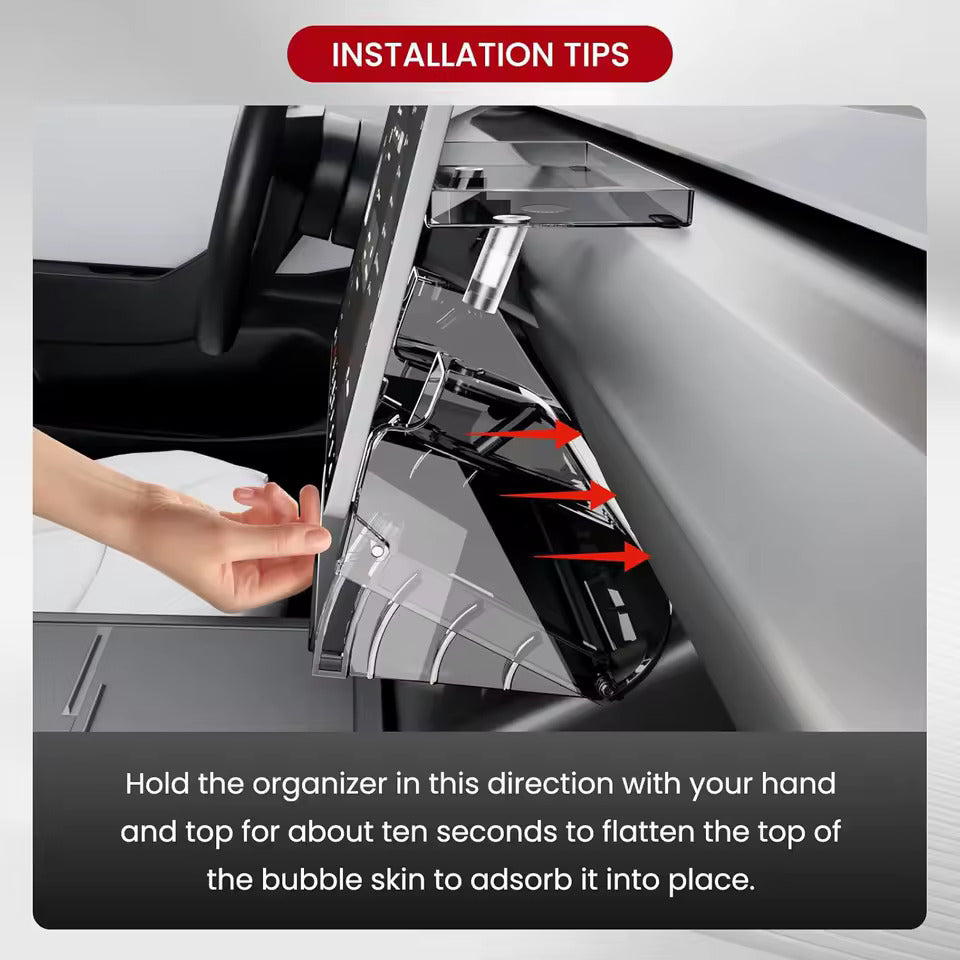 Under-Screen Storage Box for Tesla Model 3 Highland (2024–2026) & Model Y Juniper (2025–2026)